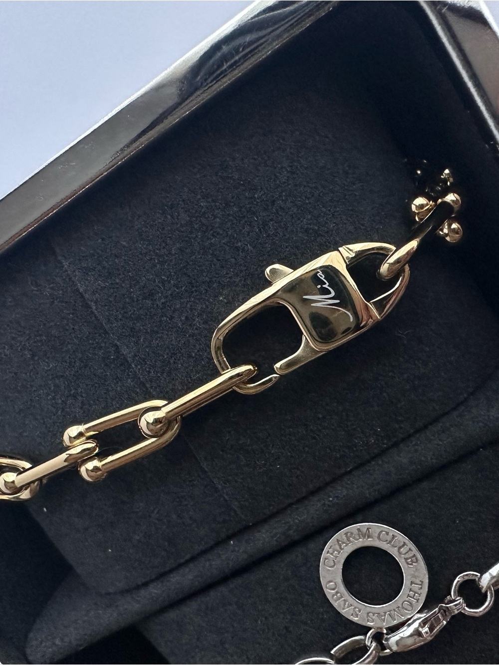 Beautiful HardWear Link Bracelet Signed MIA